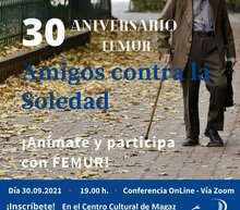 Event grid cartel amigos contra la soledad
