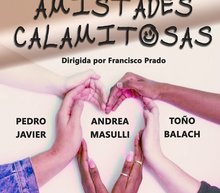 Event grid las amistades calamitosas cartel vertical rrss