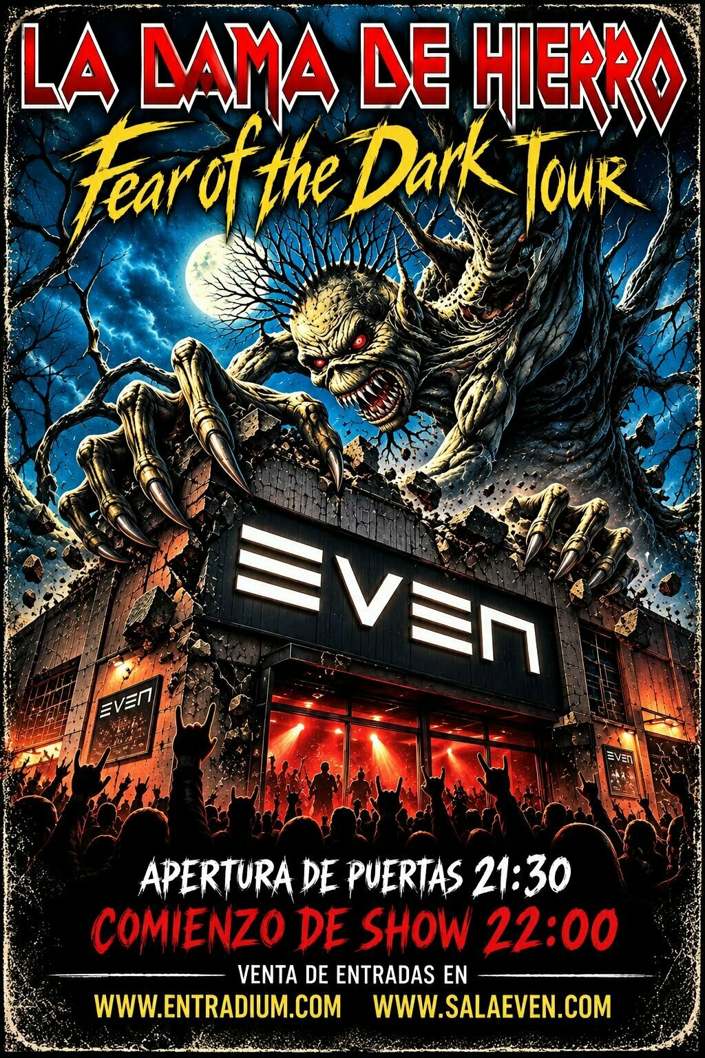 Tributo Iron Maiden. La Dama de Hierro