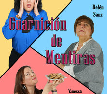 Event grid cartel guarnicion de mentiras