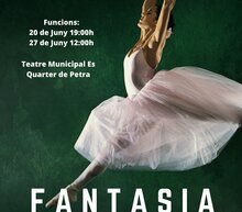 Event grid cartell fantasia mandarina dansa