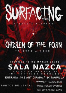 Surfacing (Tributo a Slipknot) + Children of the Porn (Tributo a ...