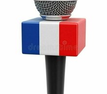 Event grid french flag microphone