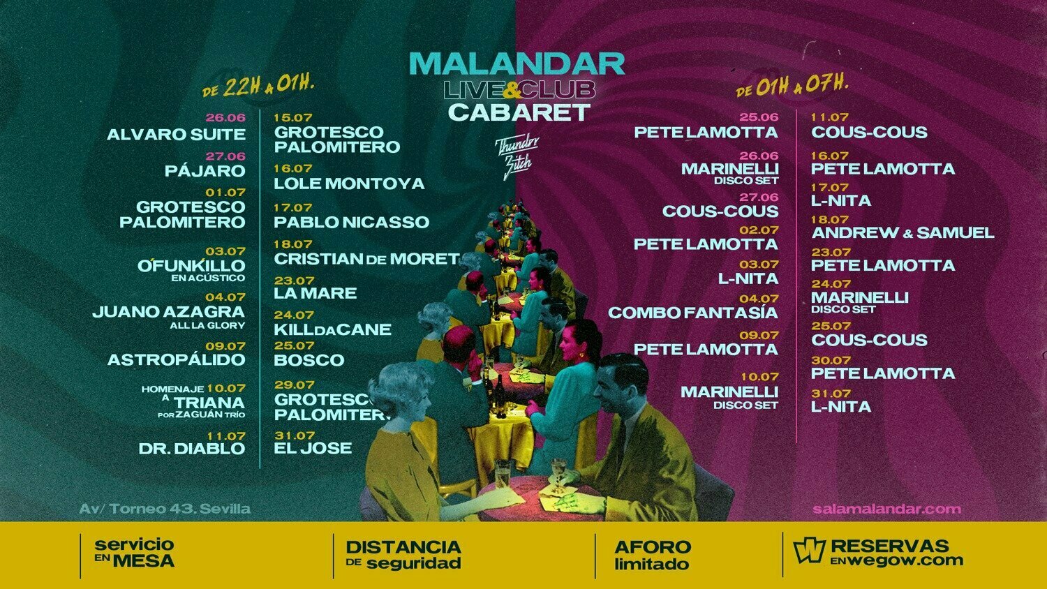 Malandar live cabaret 2