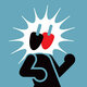 Promoter s imagen perfil azul