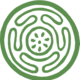 Promoter s logo av vertical verde