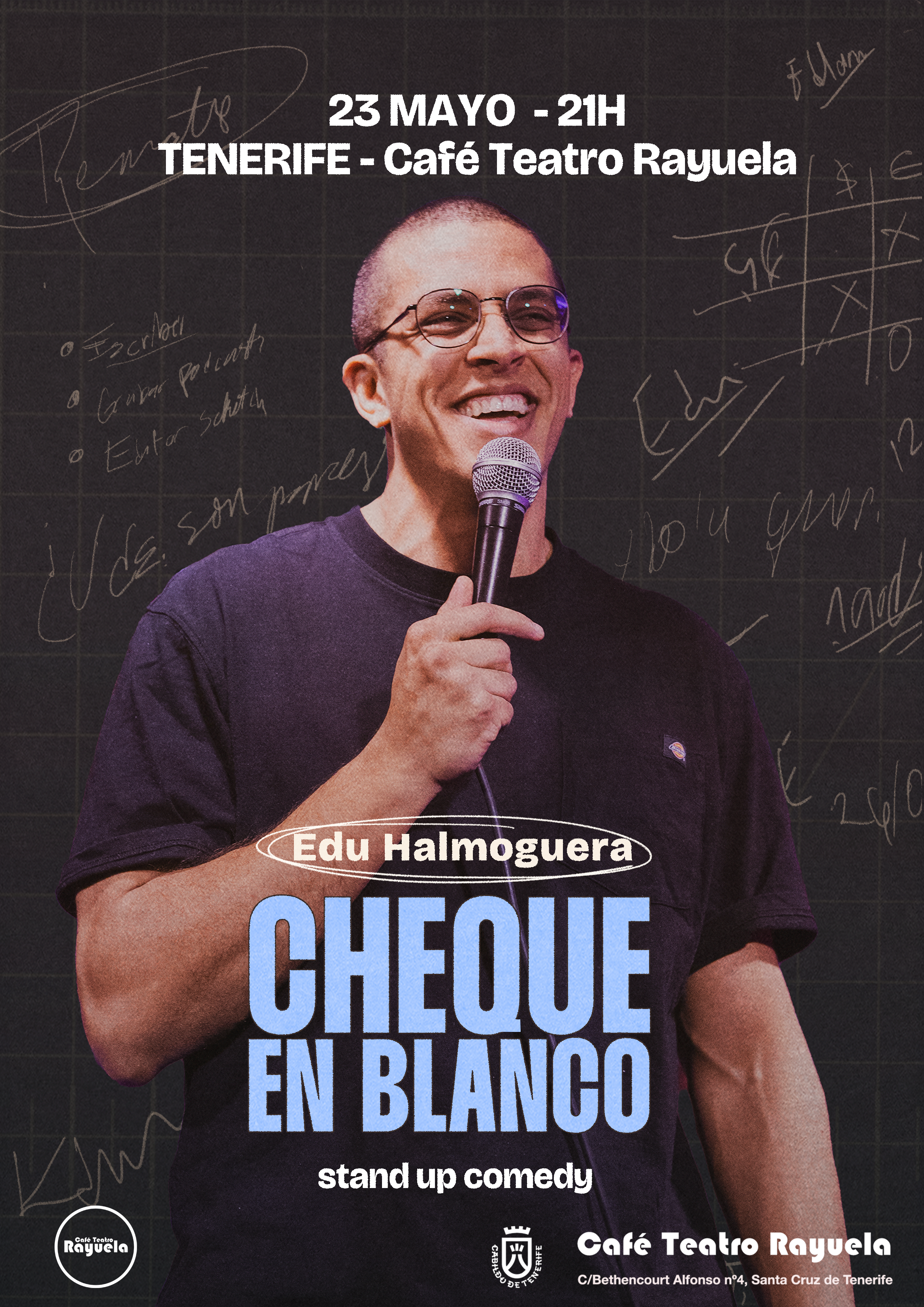 Edu Halmoguera en Tenerife