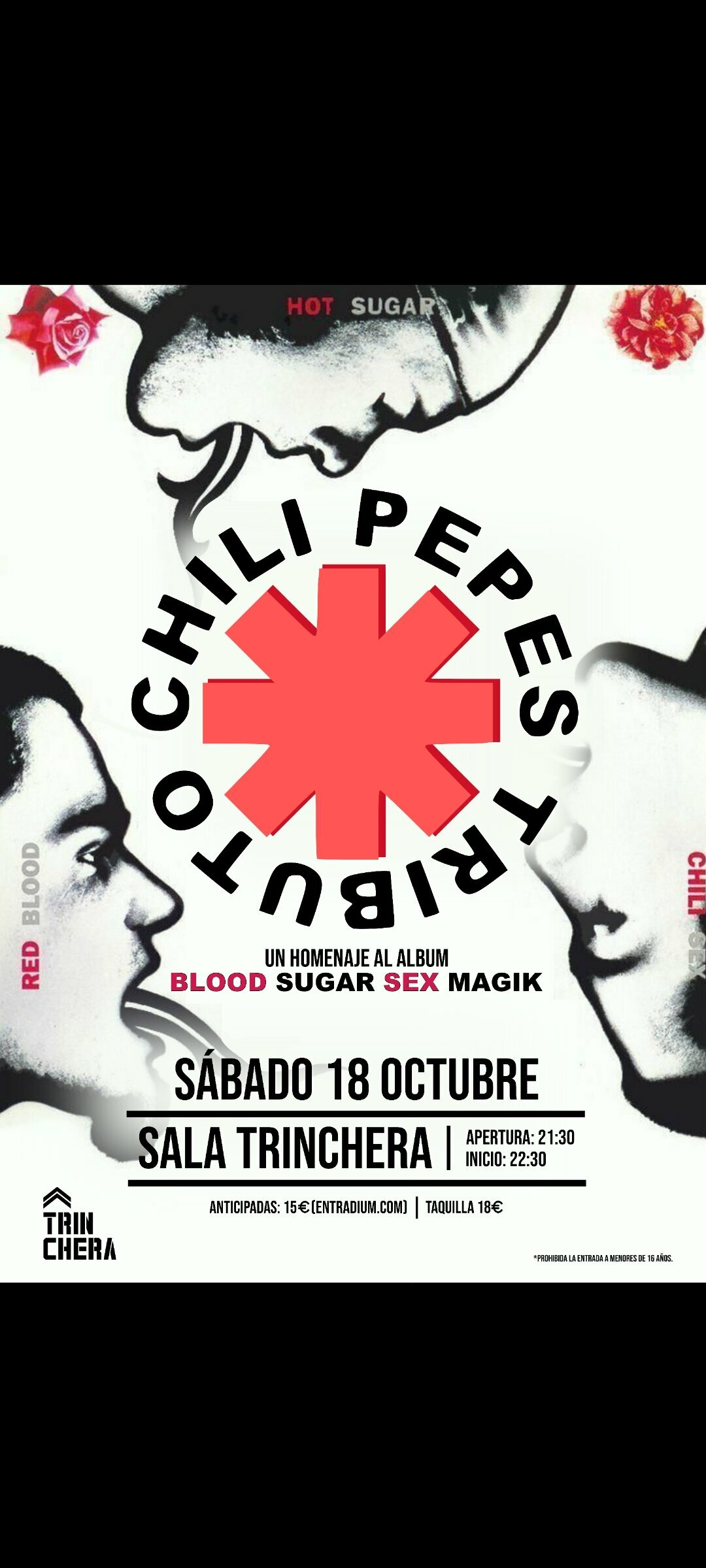 Chili Pepes en Sala Trinchera (BLOOD SUGAR SEX MAGIK)