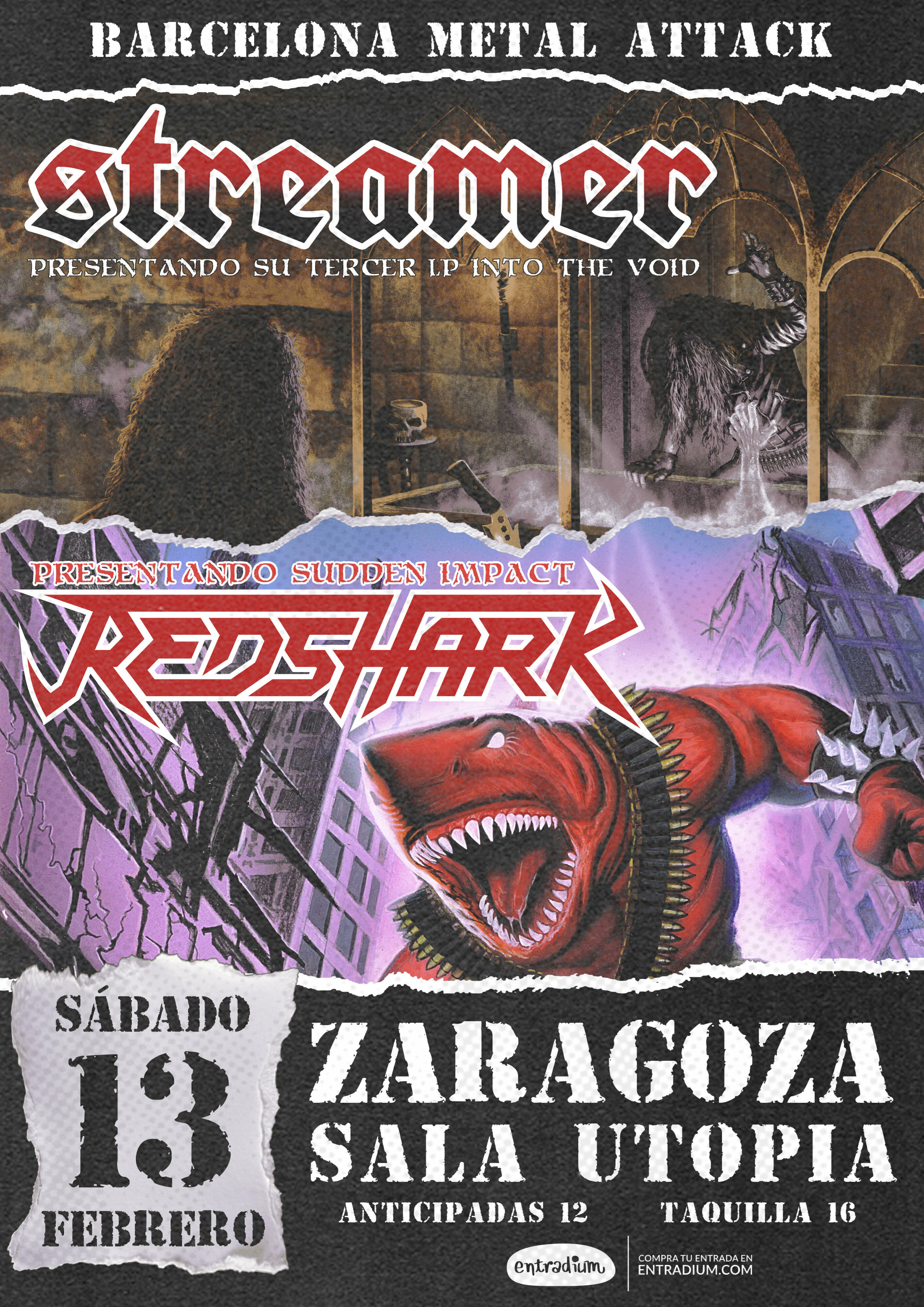 STREAMER + REDSHARK EN ZARAGOZA