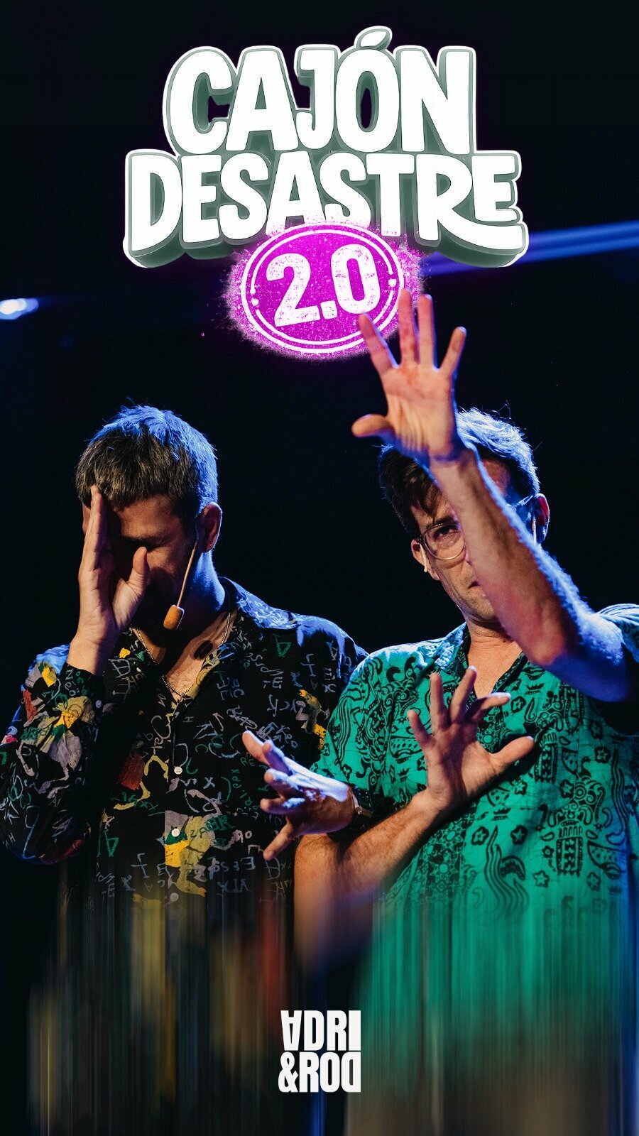 Cajón Desastre, Adri & Rod en el Café Teatro Rayuela