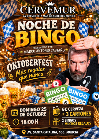 NOCHE de BINGO en CERVEMUR