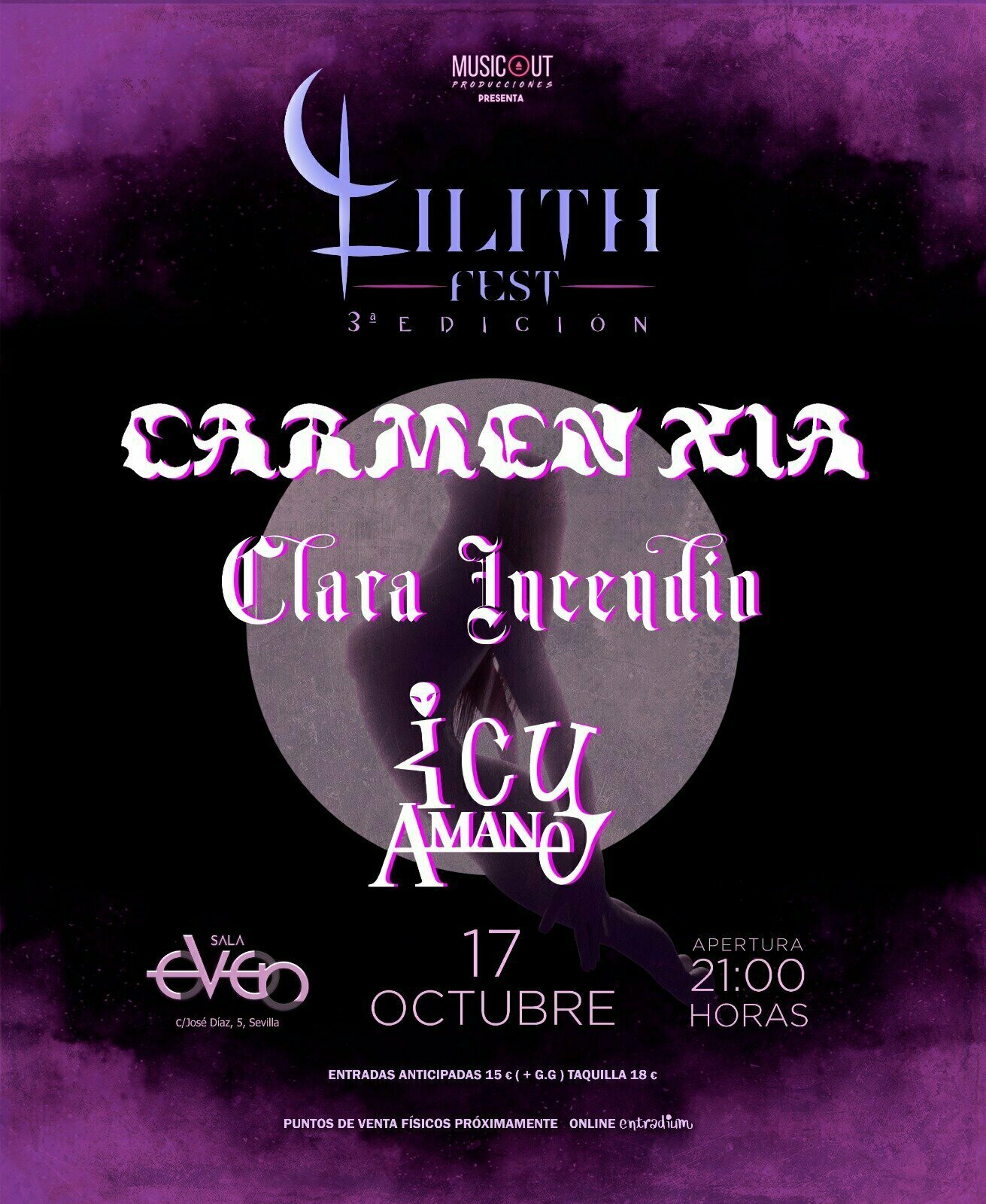 Lilith Fest 3 - Carmen Xia - Clara Incendio - Icy Amane