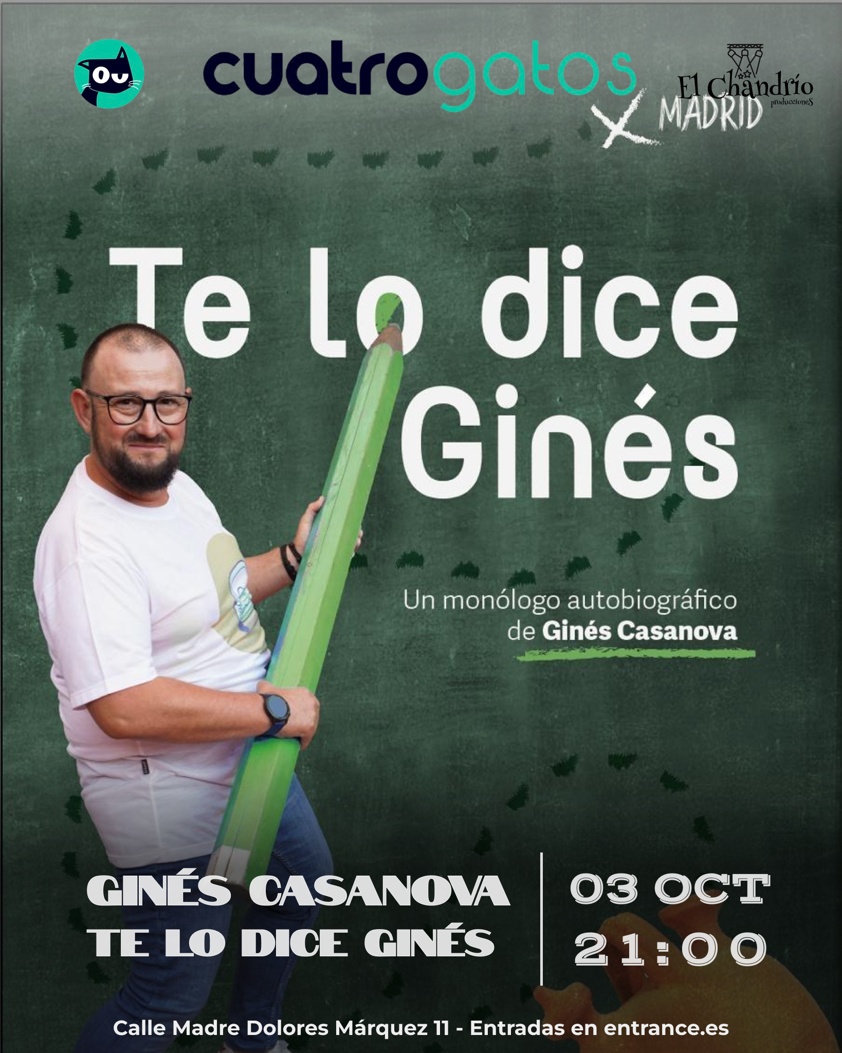 Te lo dice Ginés en Cuatrogatos