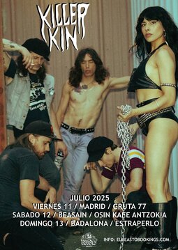 Compra entradas para Killer Kin en Badalona, en Badalona | entradium, por El Beasto Bookings