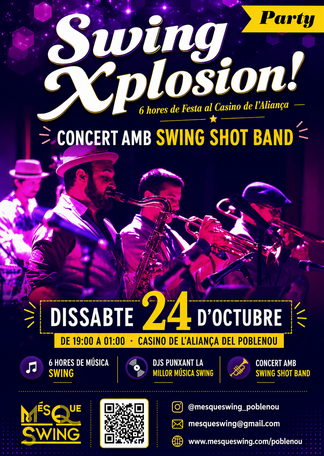 Swing XPlosion al Teatre Casino l'Aliança del Poblenou!