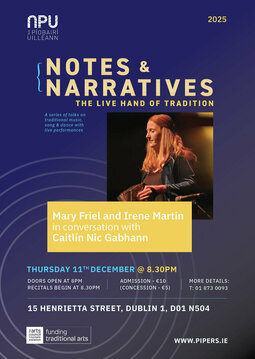 Buy tickets for Notes & Narratives - Mary Friel & Irene Martin in ...