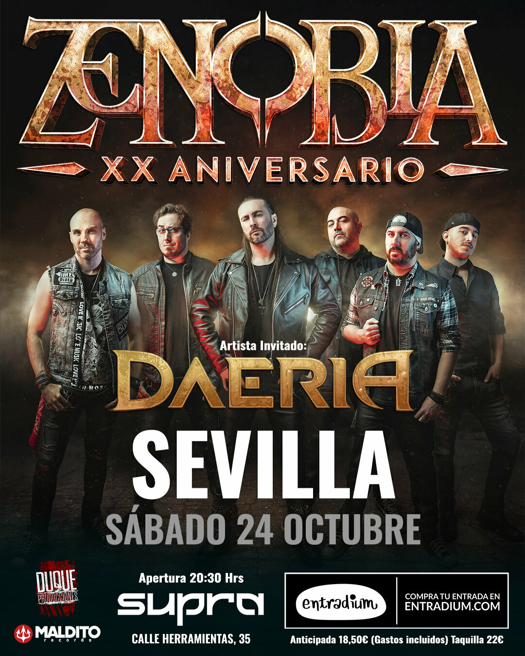 Shows XX Aniversario Zenobia