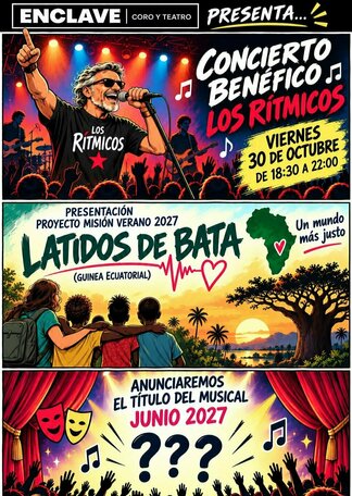 Concierto Solidario Los Rítmicos - Enclave