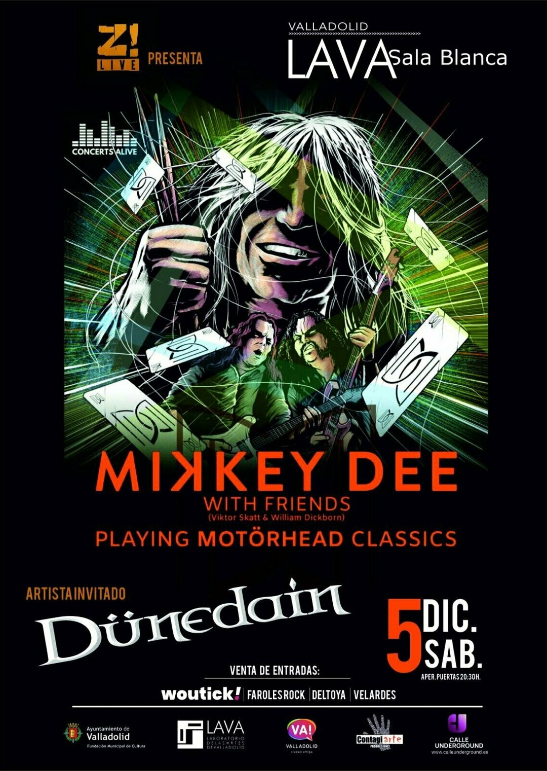 Mikkey Dee en Valladolid