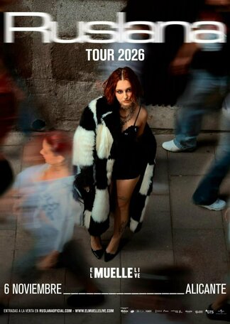 Entradas con descuento para Ruslana en El Muelle Live de Alicante
