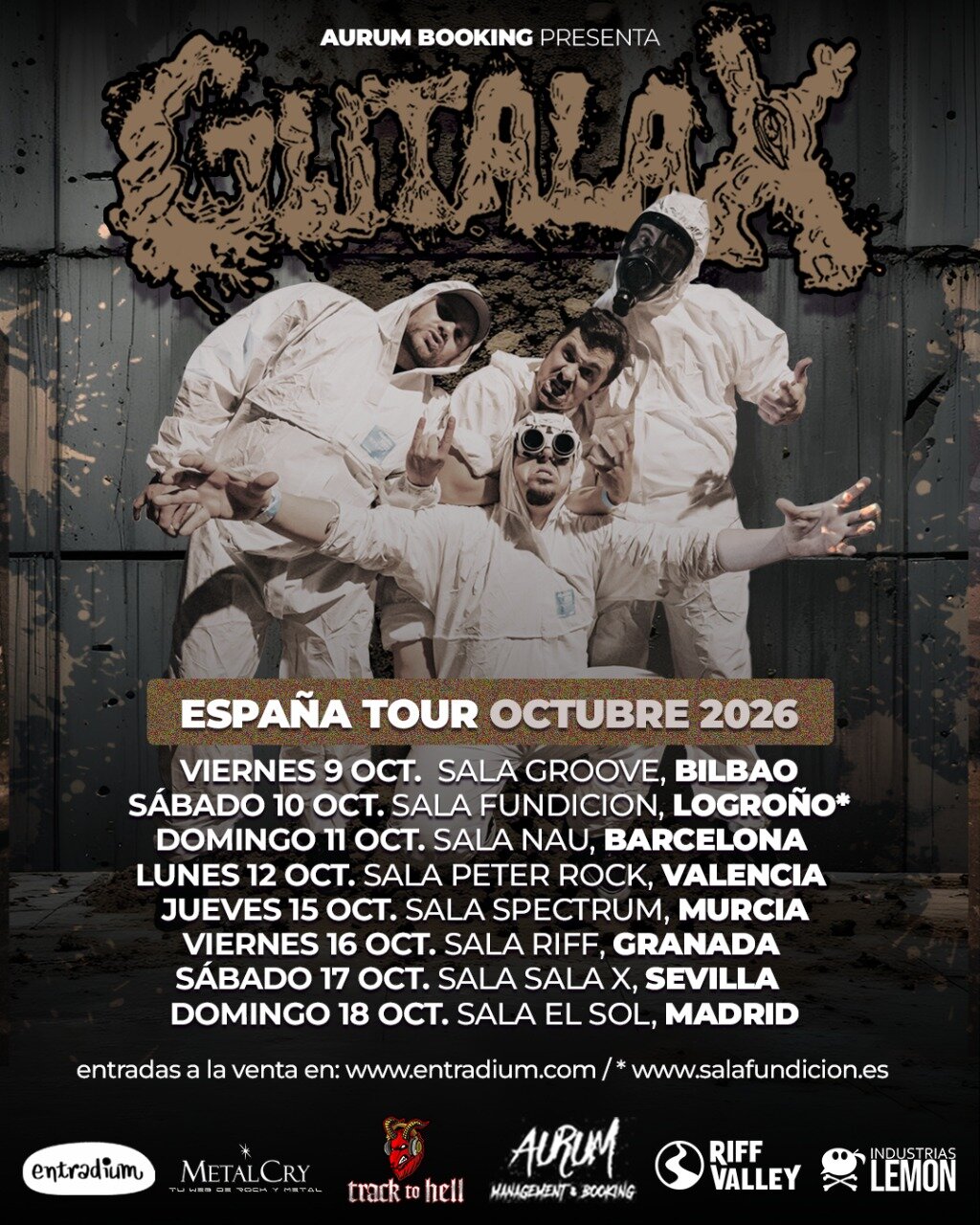 Gutalax mas invitado en Sevilla en Sala X