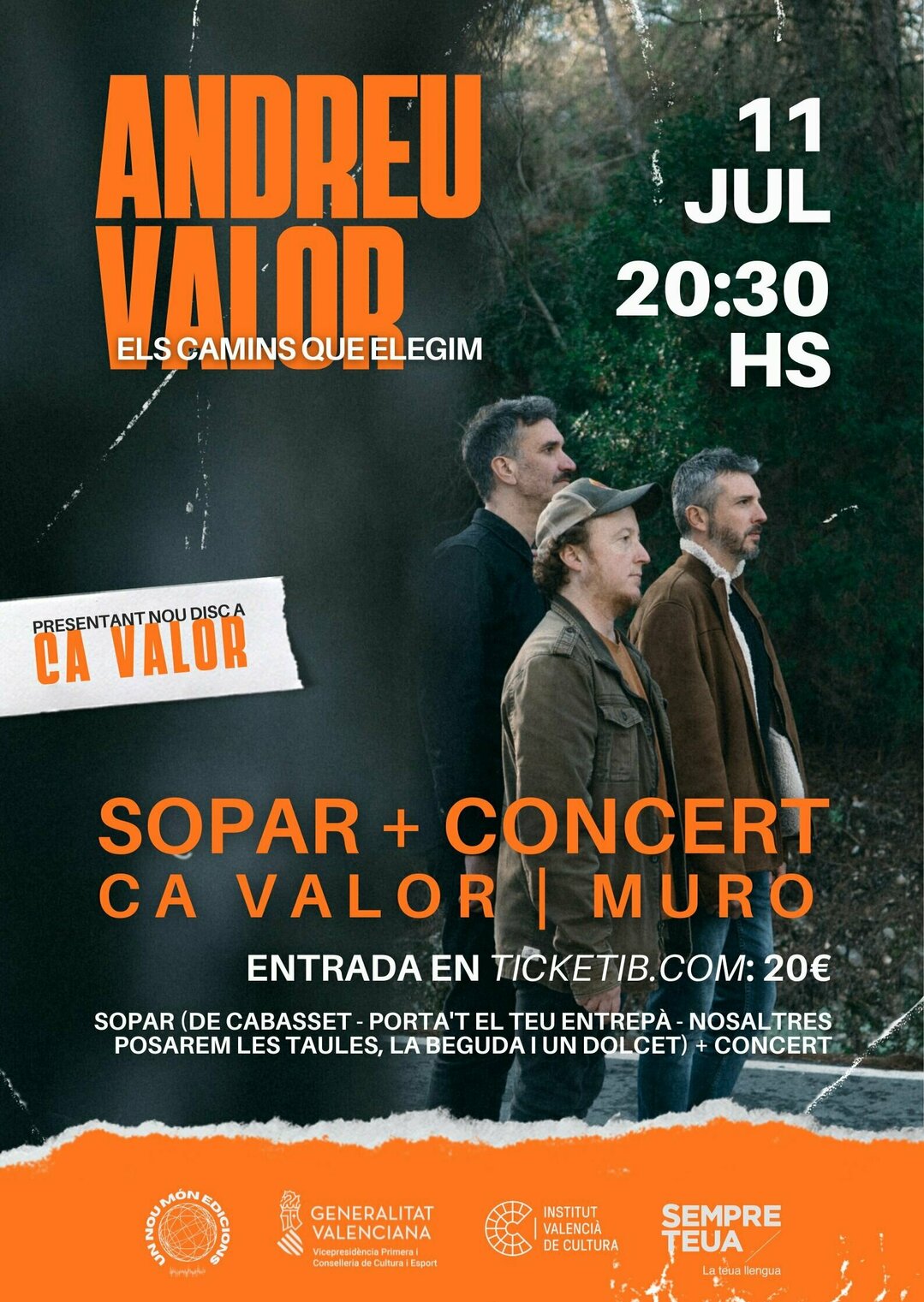 ELS CAMINS QUE ELEGIM A CA VALOR MURO