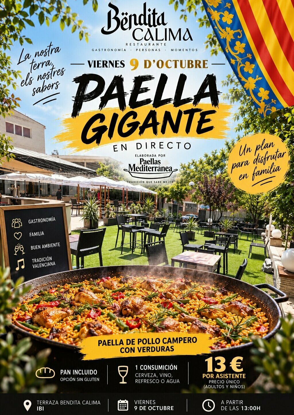 PAELLA GIGANTE – 9 D’OCTUBRE