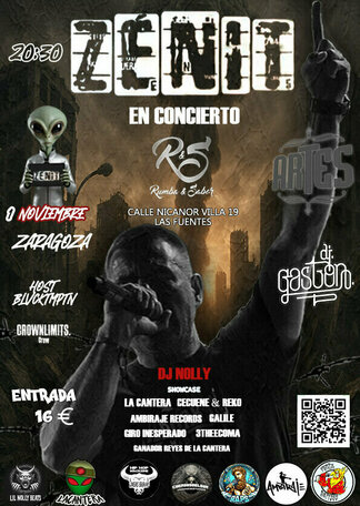 Compra entradas para zénit en concierto, en zaragoza | entradium, por ...