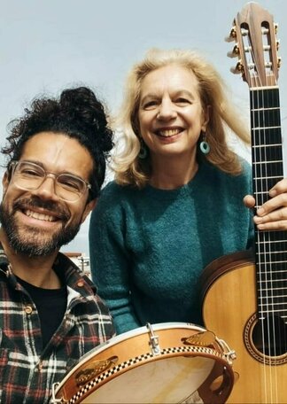 “Latidos del Sur”: Nora Buschmann y Pedrinho Augusto