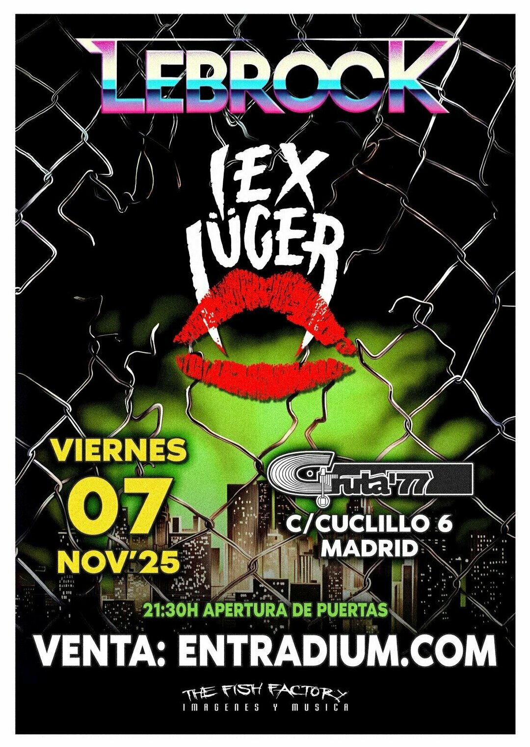 Compra entrades per a Lebrock y Lex Lüger en Sala Gruta 77