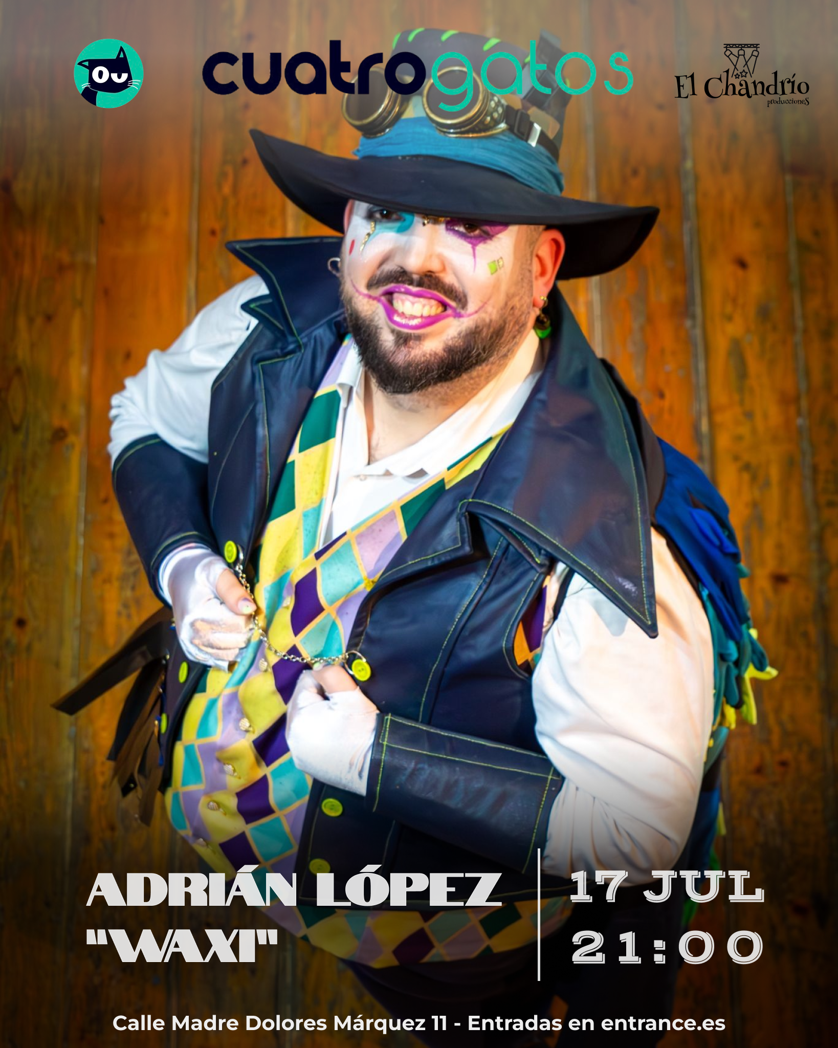 Adrián López "Waxi" en Cuatrogatos