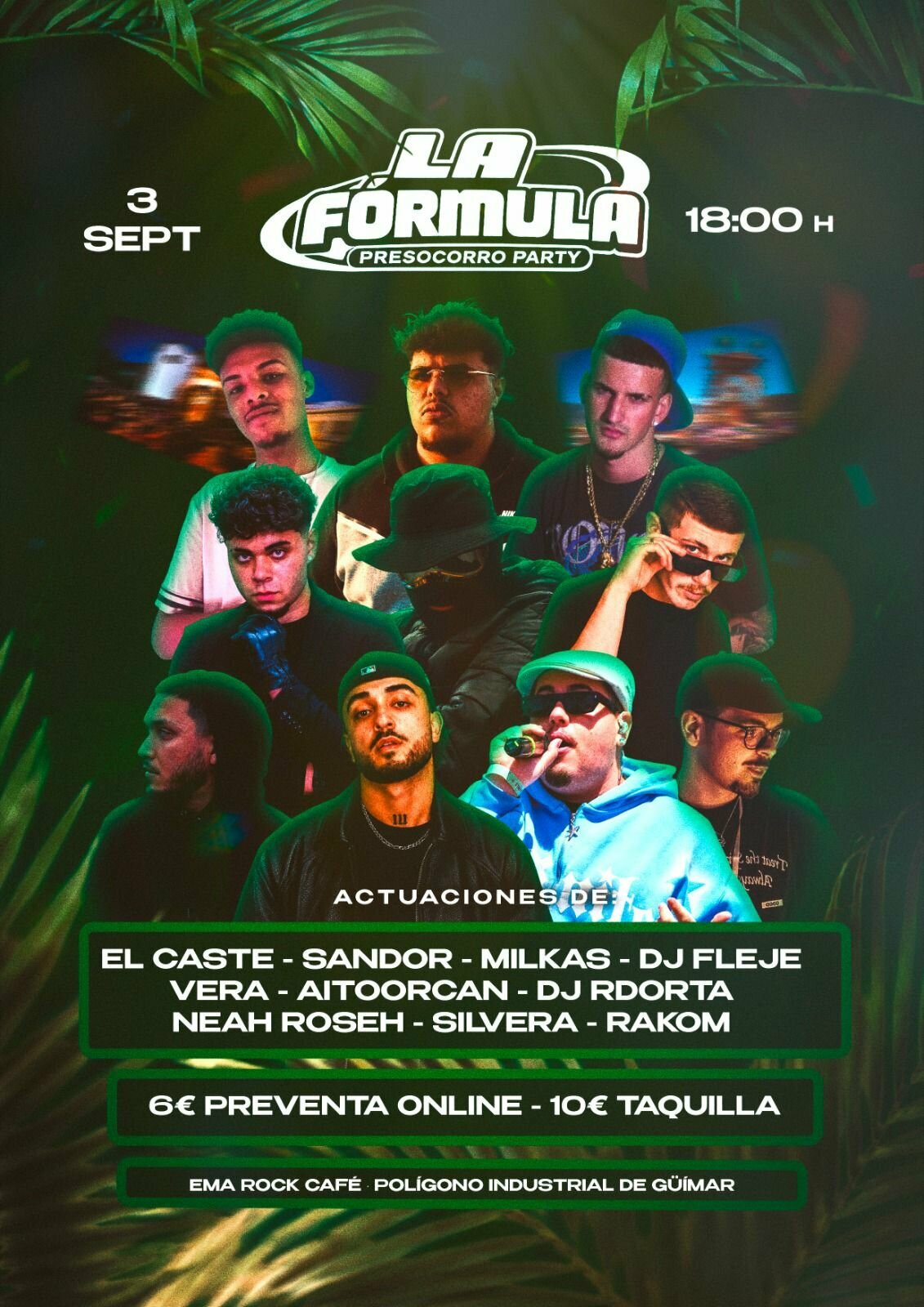 LA FÓRMULA- PRESOCORRO PARTY
