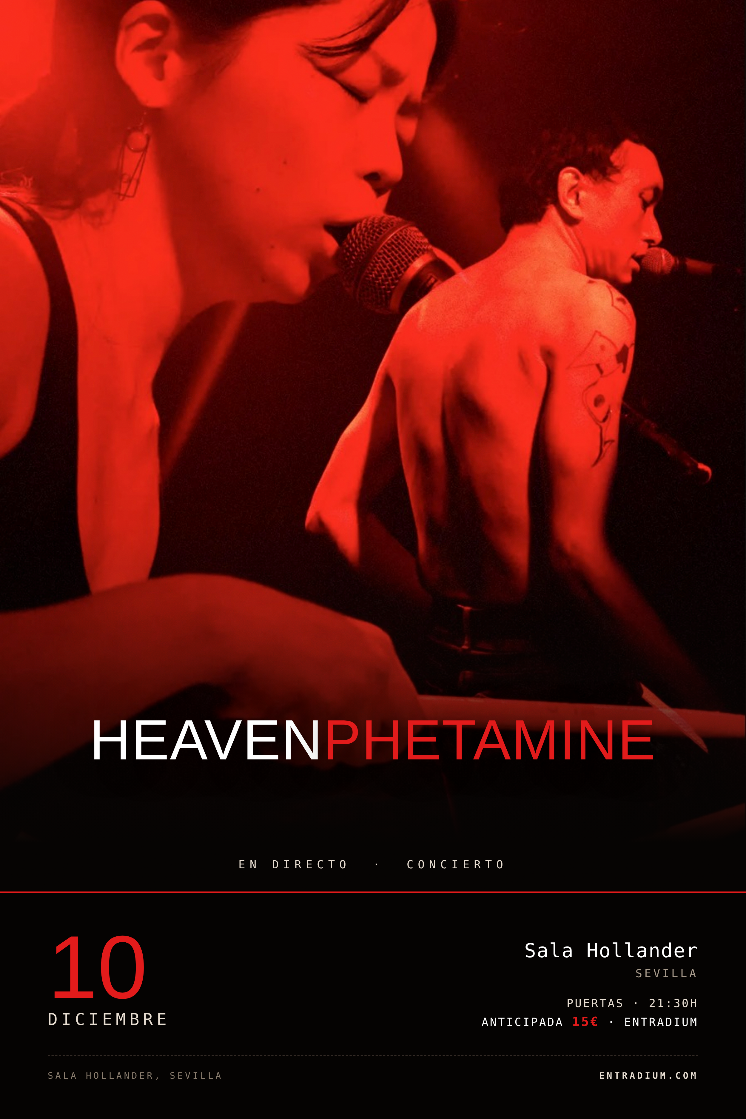 HEAVENPHETAMINE en Sala Holländer