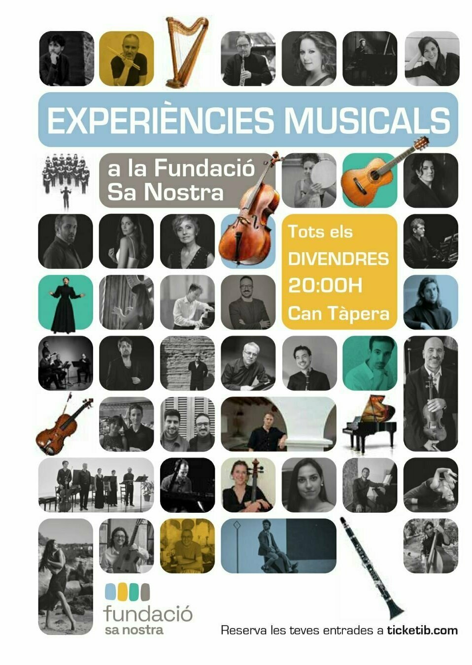 CONCERT DE BOMBARDÍ. RAÚL SABIOTE I YUKO MIZUTANI, PIANO -JOVENTUTS MUSICALS DE PALMA- EXPERIÈNCIES MUSICALS A LA FUNDACIÓ SA NOSTRA