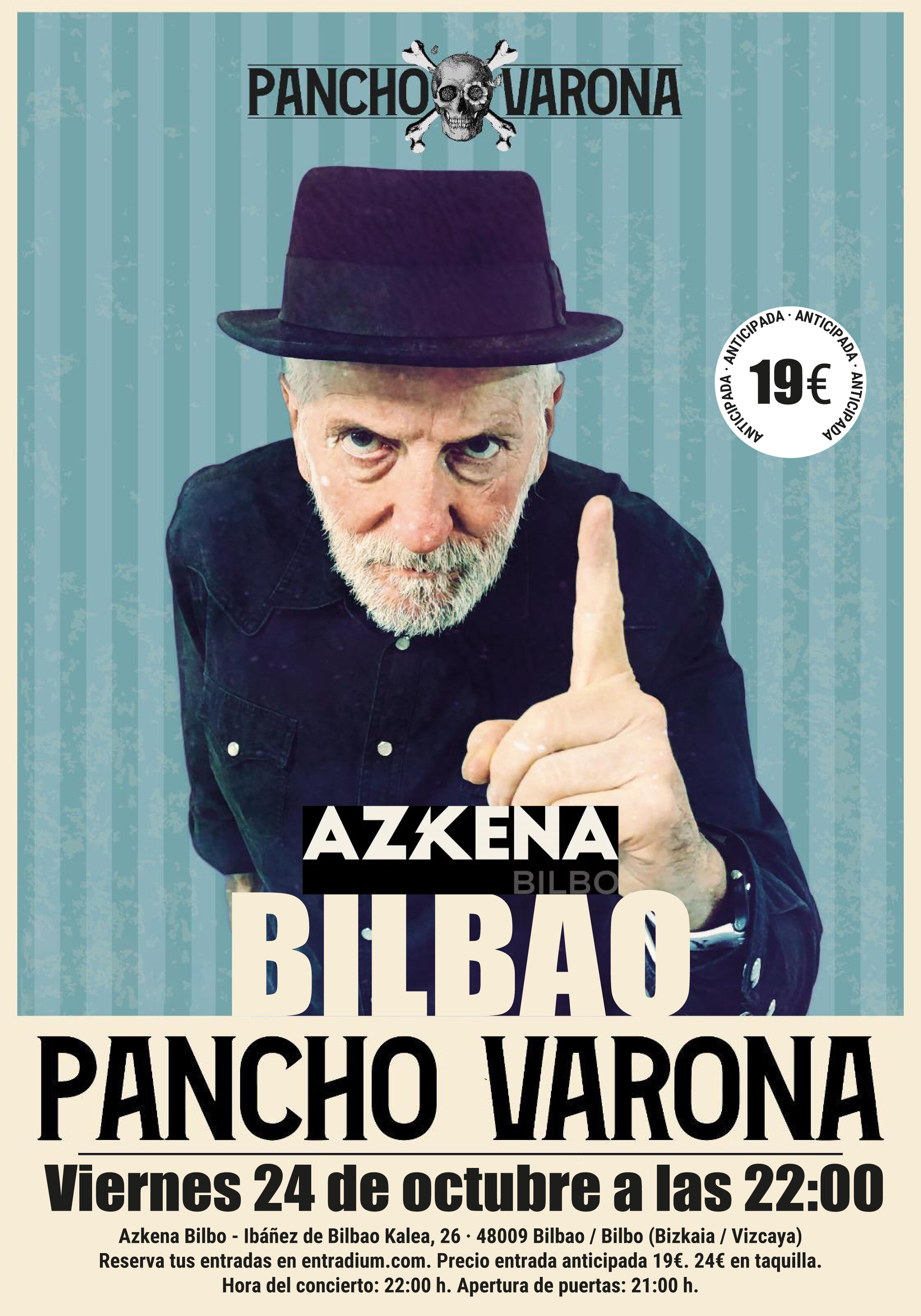 PANCHO VARONA EN CONCIERTO EN BILBAO