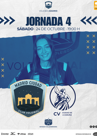 J4 - Superliga 2 - Madrid Chamberí vs Ciudad de A Coruña