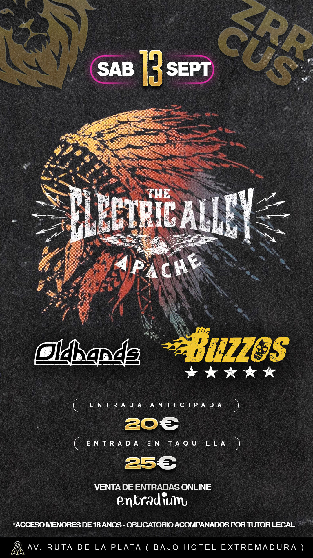 The Electric Alley  The Buzzos  Oldhands 