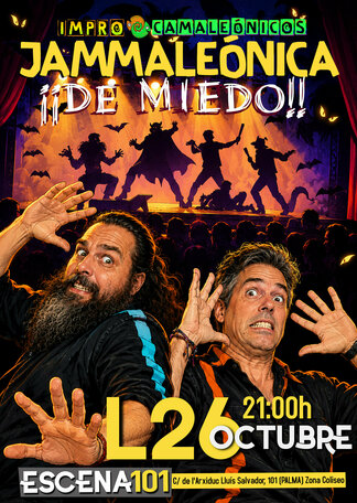 JAMMALEÓNICA ¡DE MIEDO! en Escena 101