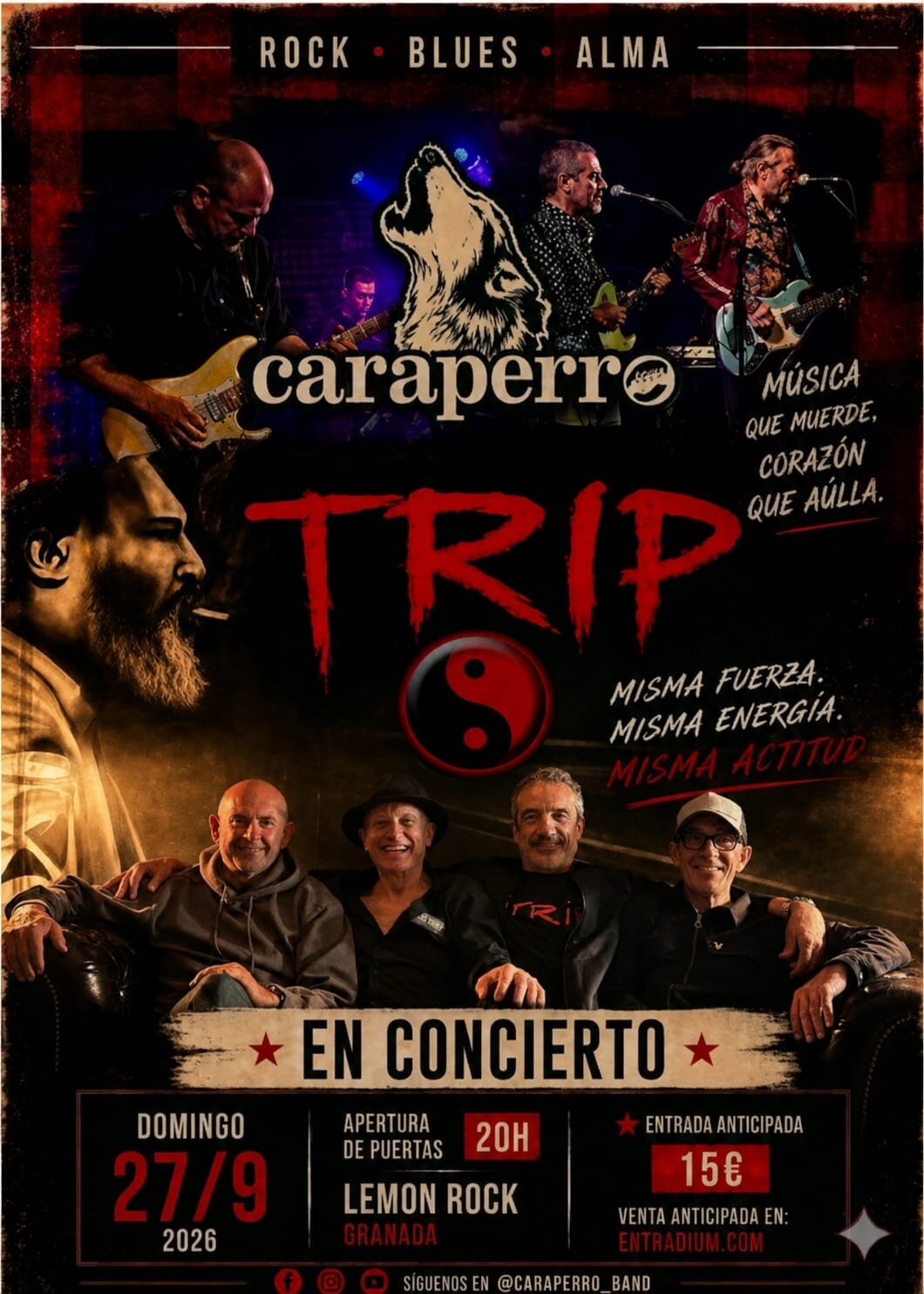CONCIERTO TRIP & CARAPERRO