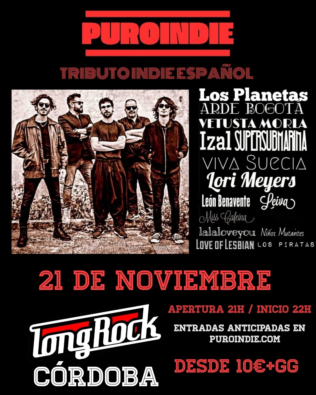 PuroIndie en LongRock Córdoba