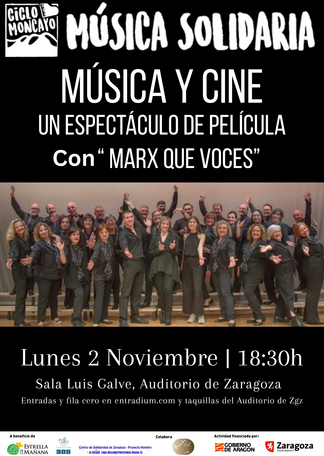 Música y Cine - Un espectáculo de película con “Marx que Voces”