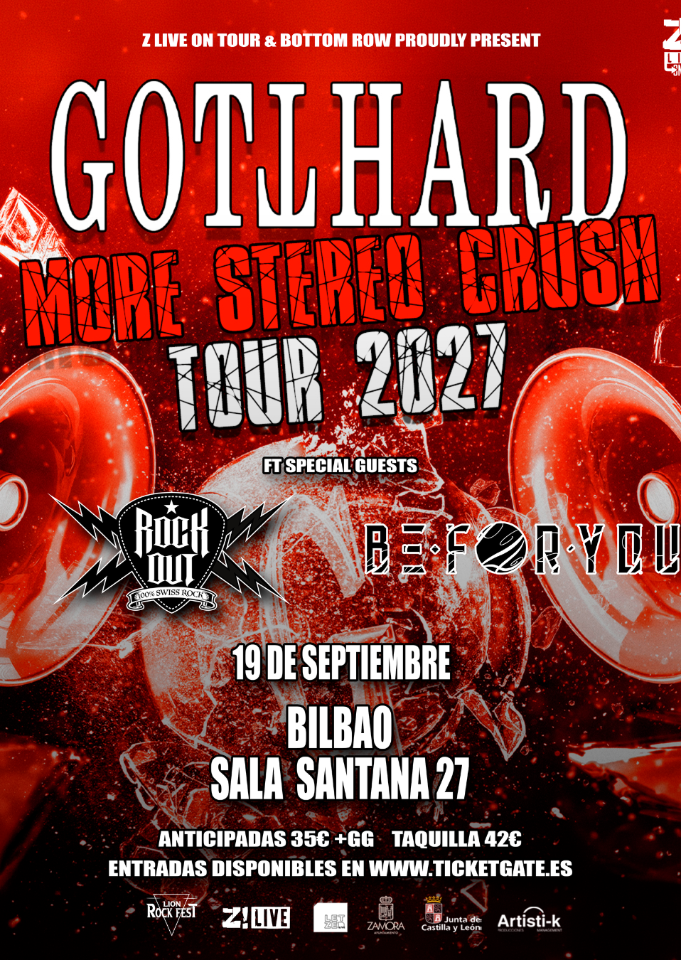 Gotthard en Bilbao