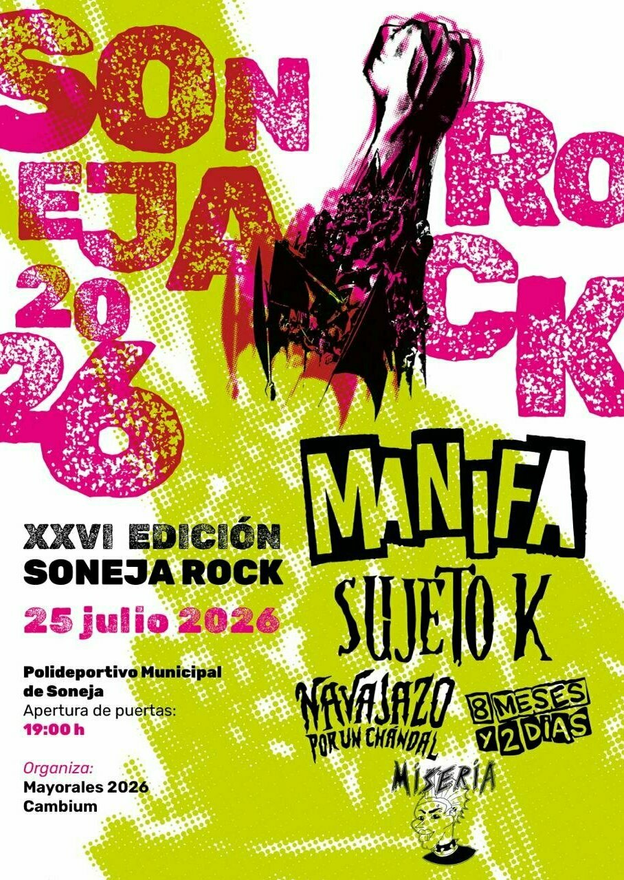 Compra entradas para SonejaRock - 2026, en Soneja | entradium, por