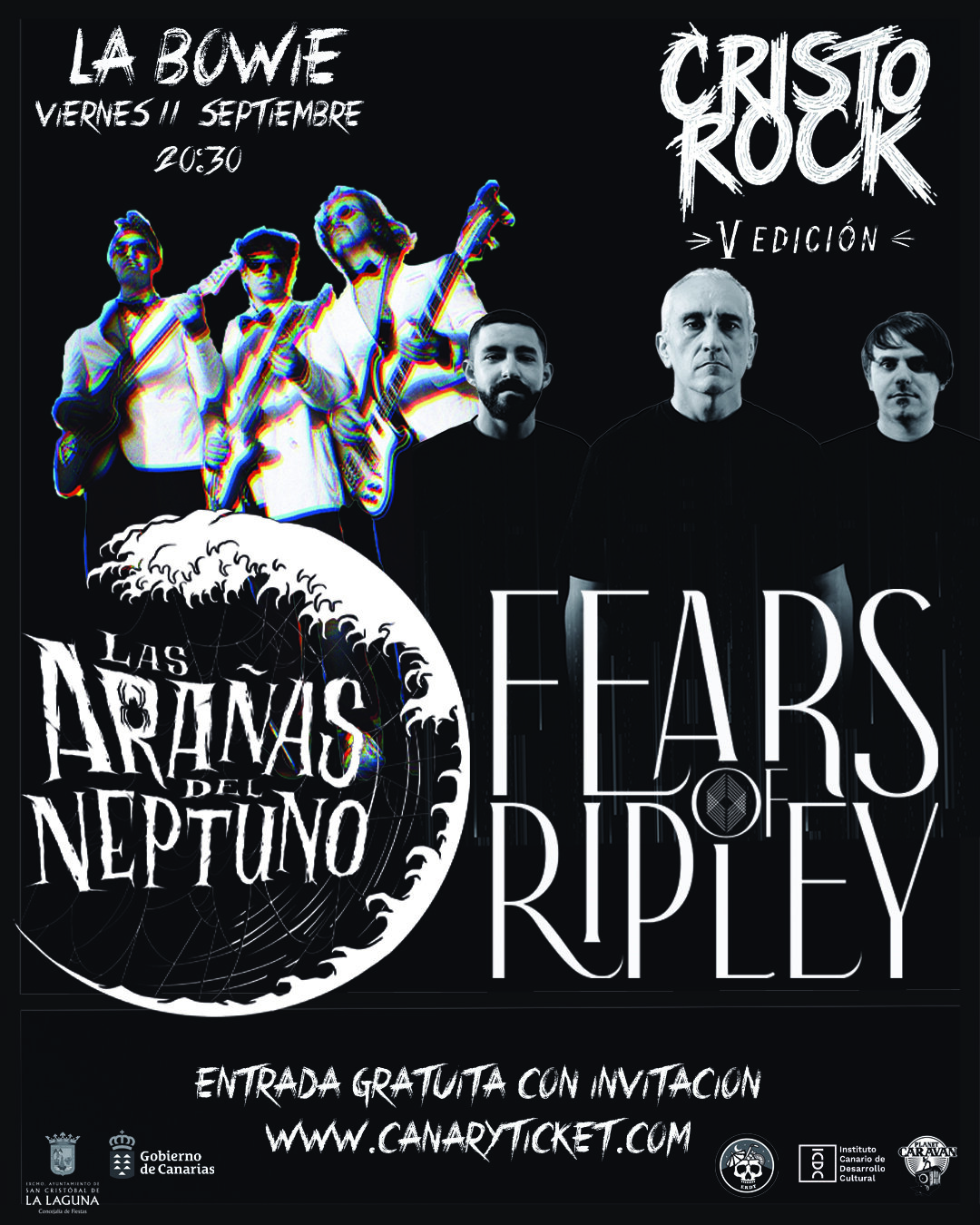 FEARS OF RIPLEY + LAS ARAÑAS DEL NEPTUNO