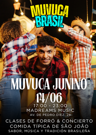 Compra entradas para Muvuca Junino 14/06, en Madrid | entradium, por ...