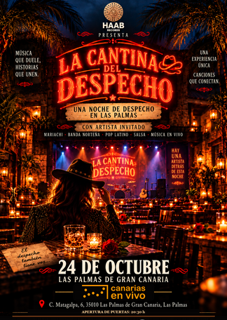 LA CANTINA DEL DESPECHO EN CANARIAS EN VIVO - CONCIERTO EN LAS PALMAS