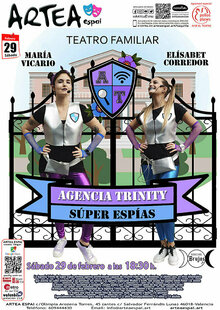 Event cartel espias artea web