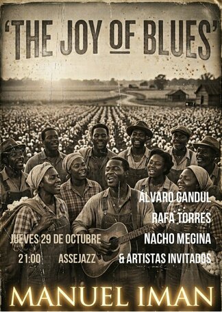 MANUEL IMÁN "THE JOY OF BLUES"