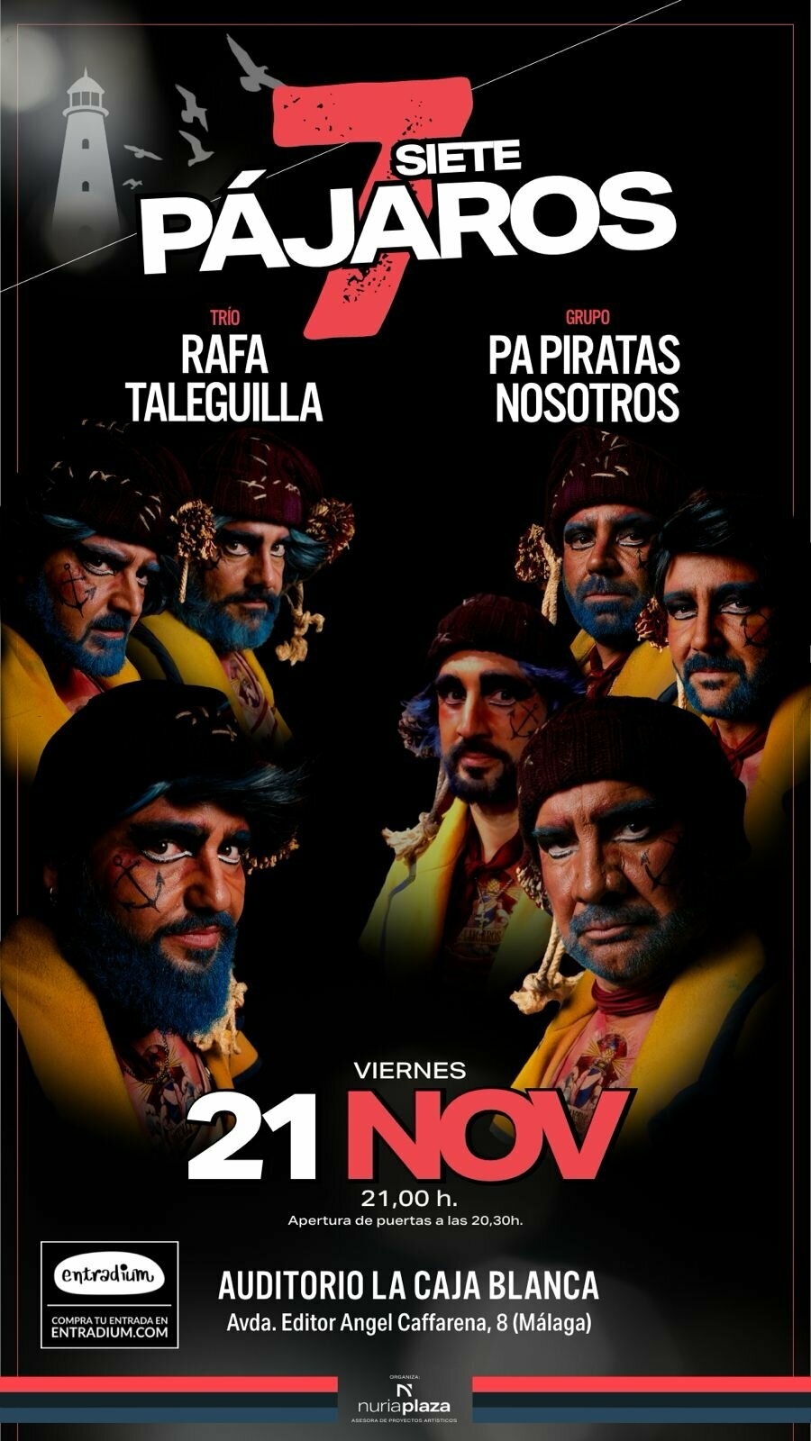 Rafa Taleguilla y Pa Piratas Nosotros el 21 de noviembre de 2025