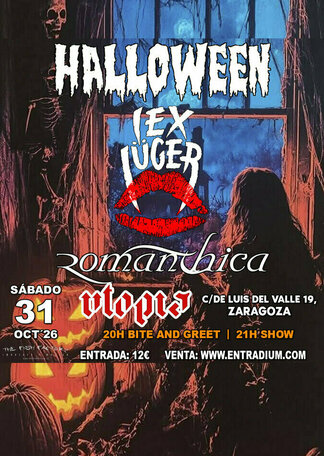Lex Lüger y Romanthica en Sala Utopía Zaragoza